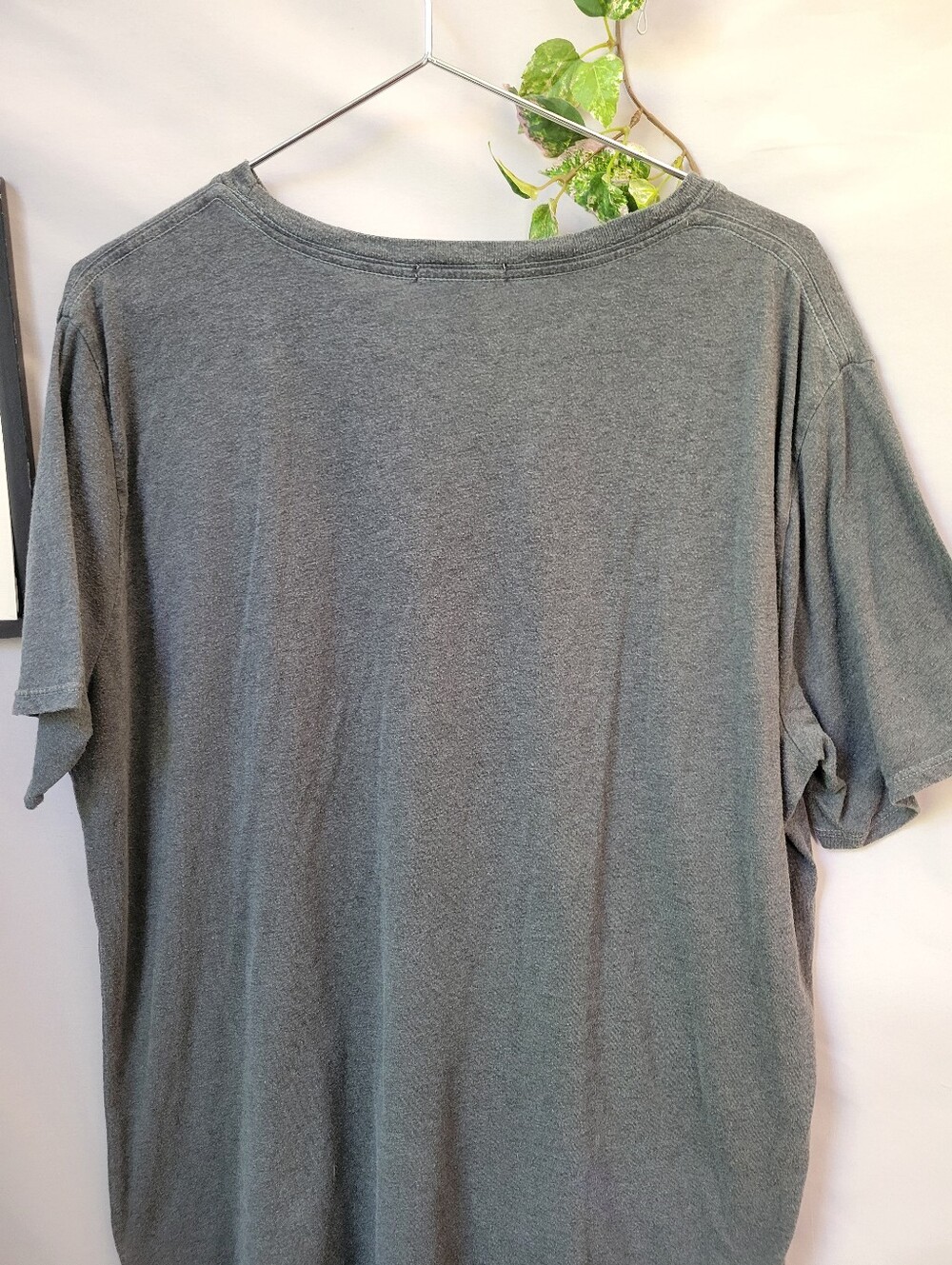 Gustin Crew Neck Short Sleeve Tee Shirt Gray M - Picture 3 of 12